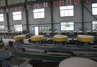 浮選機(jī)生產(chǎn)現(xiàn)場(chǎng)